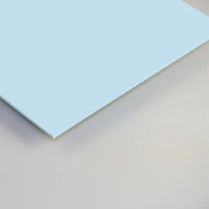 Pastel Blue Satin Cladding