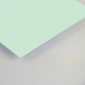 Pastel Green Satin Cladding