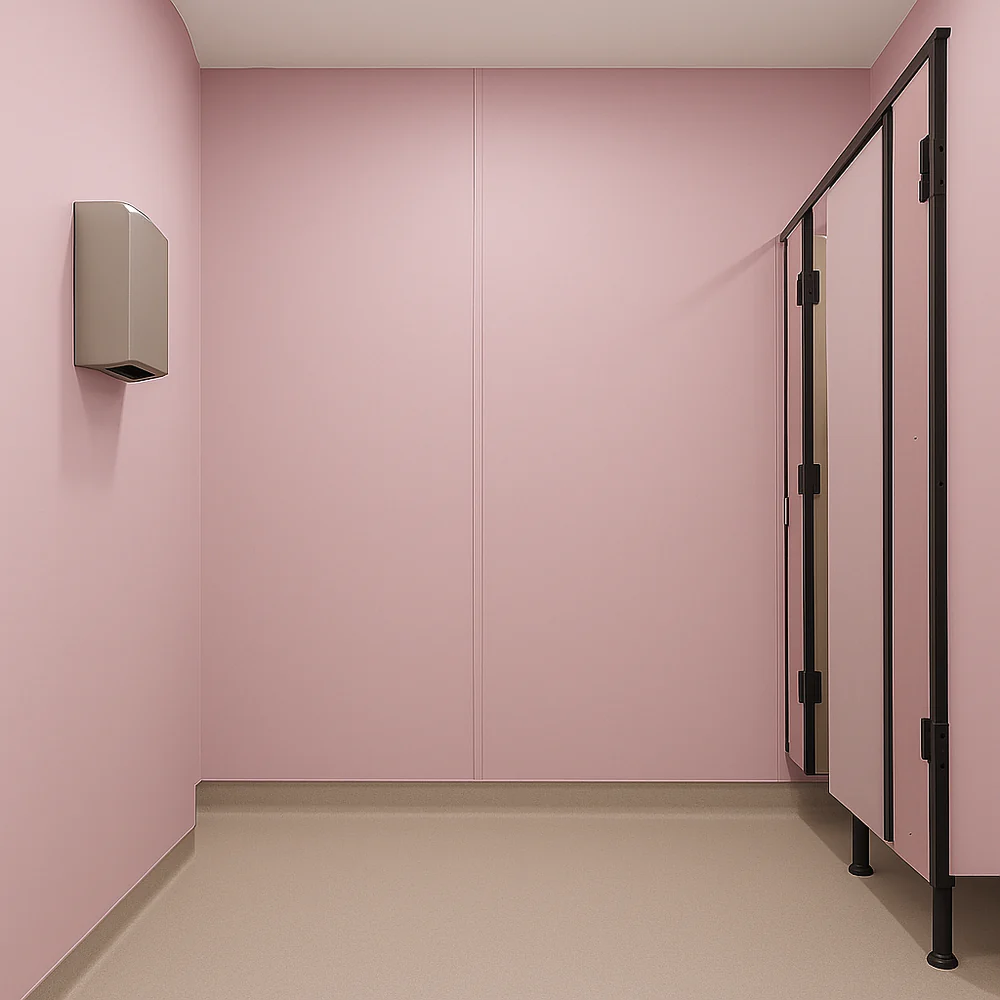 Rose Pink Satin Cladding - Image 2
